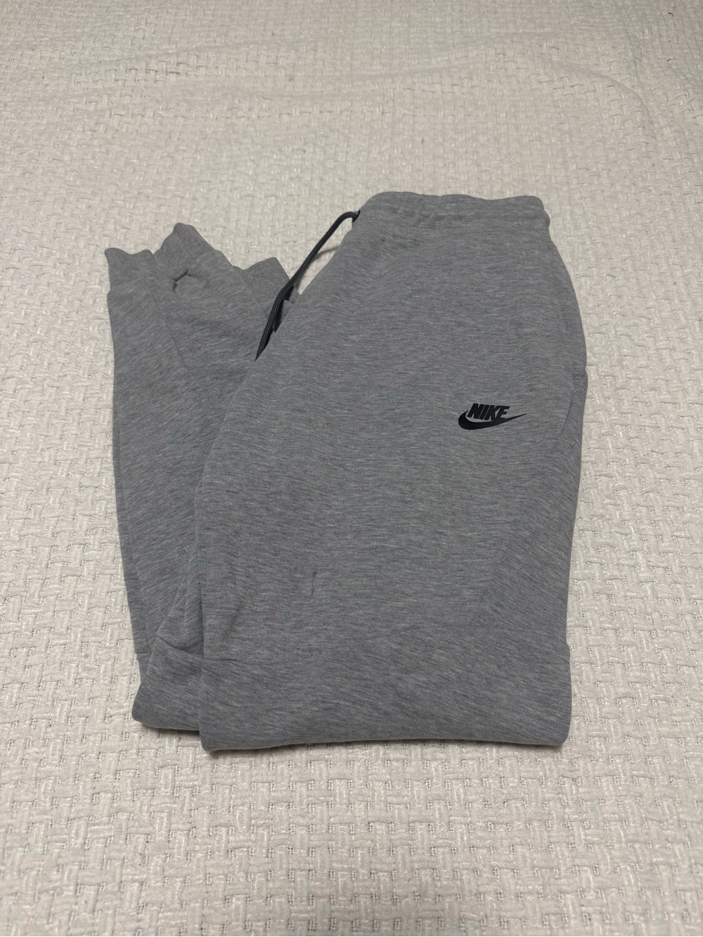 Nike Tech fleece grey joggers, men’s medium.